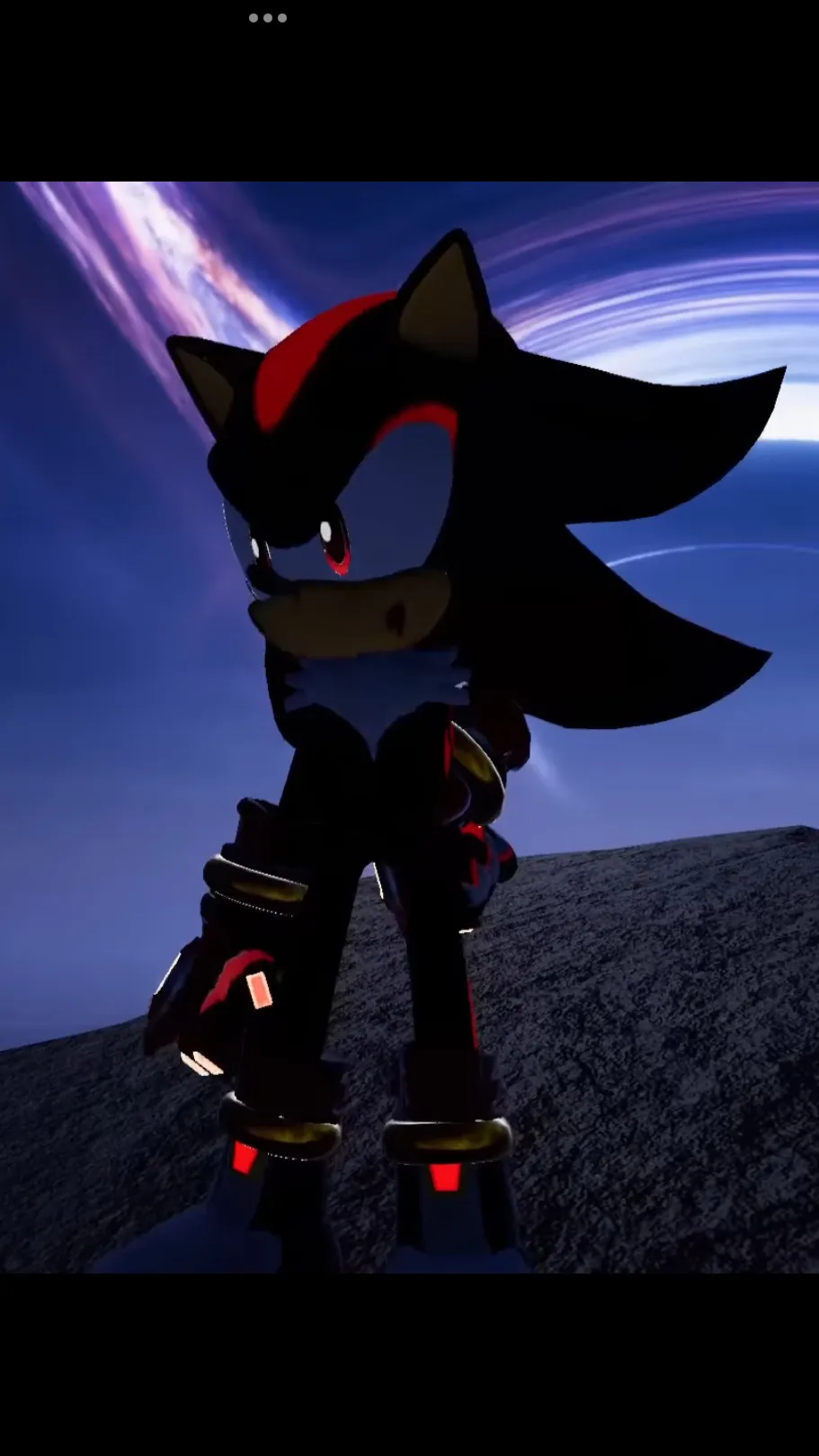 ai character: Multiverse shadow background