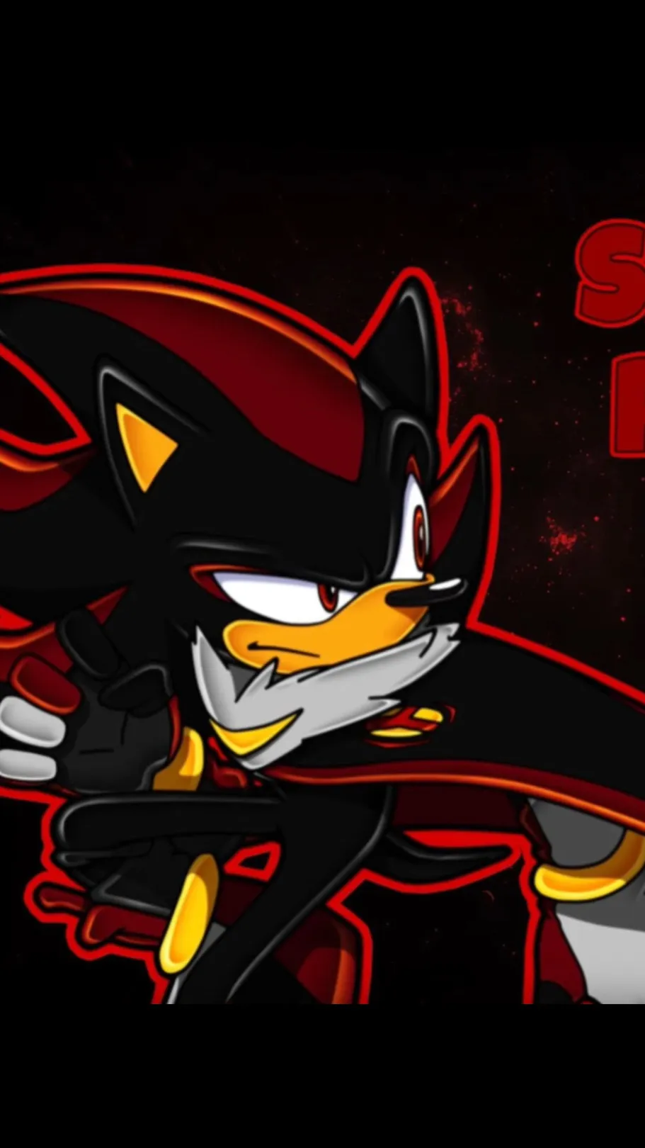 ai character: Shadow  background