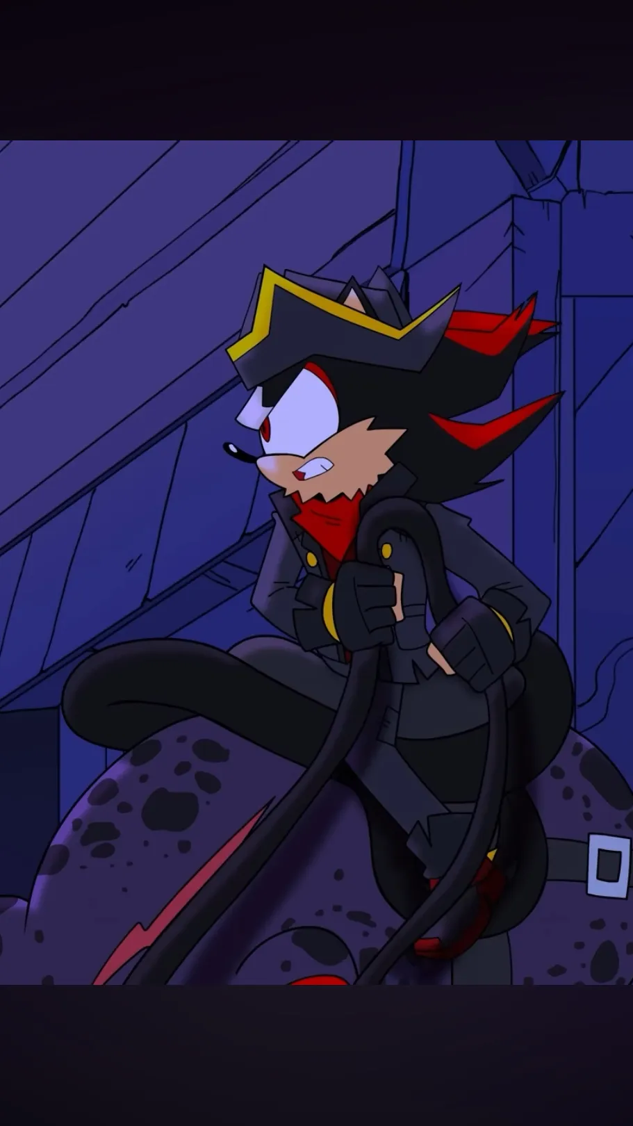 ai character: Sheriff shadow ￼ background