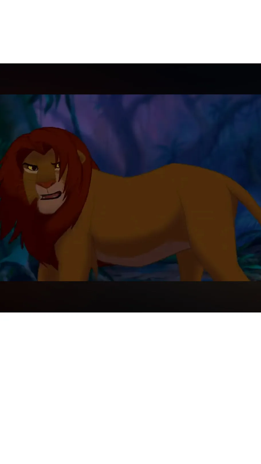 ai character: Simba background