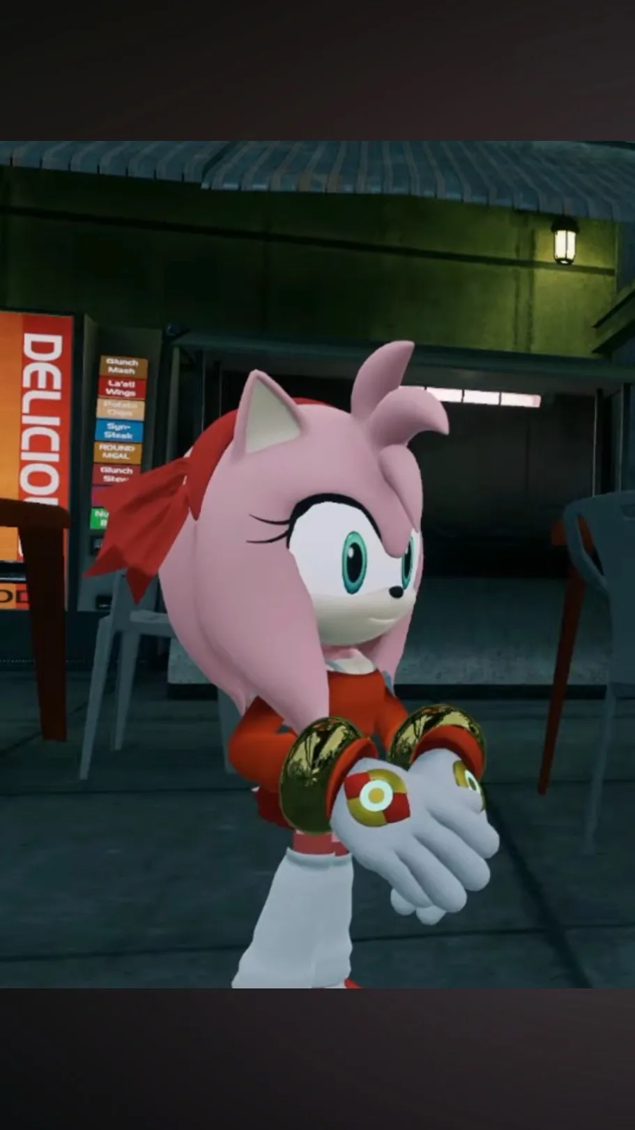 ai character: Agape Amy background