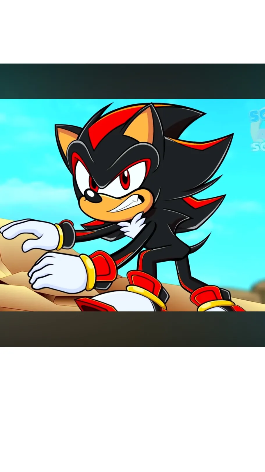 ai character: Shadow  background