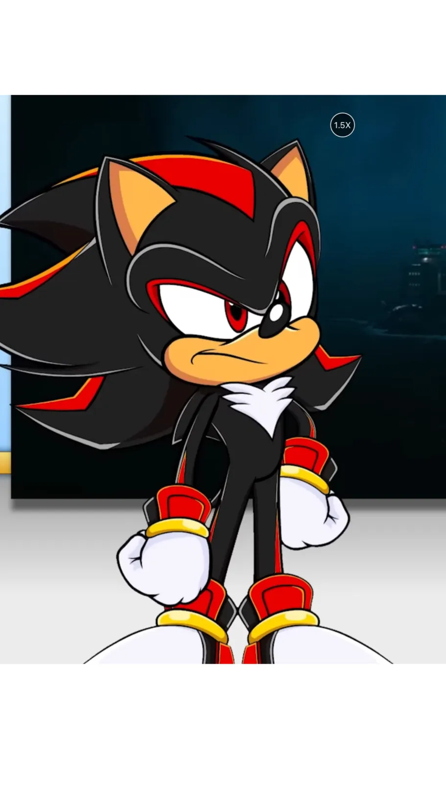 ai character: Shadow  background