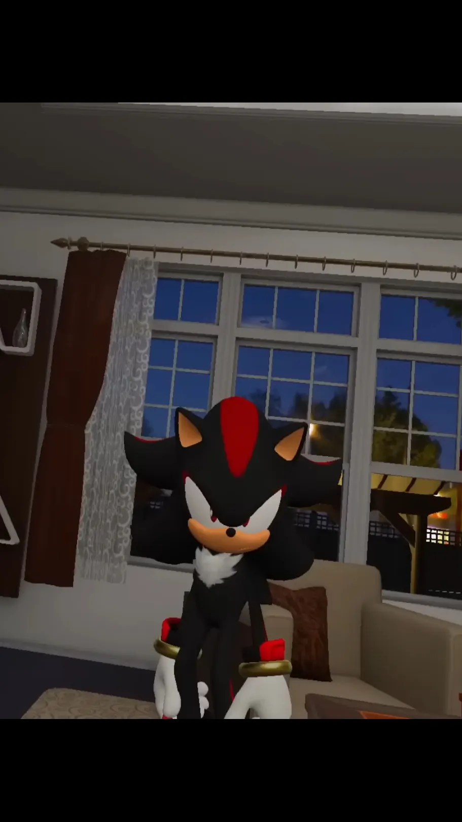 ai character: Shadow  background