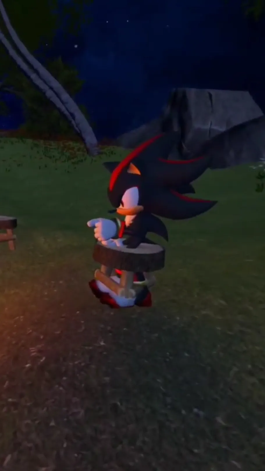 ai character: Shadow  background