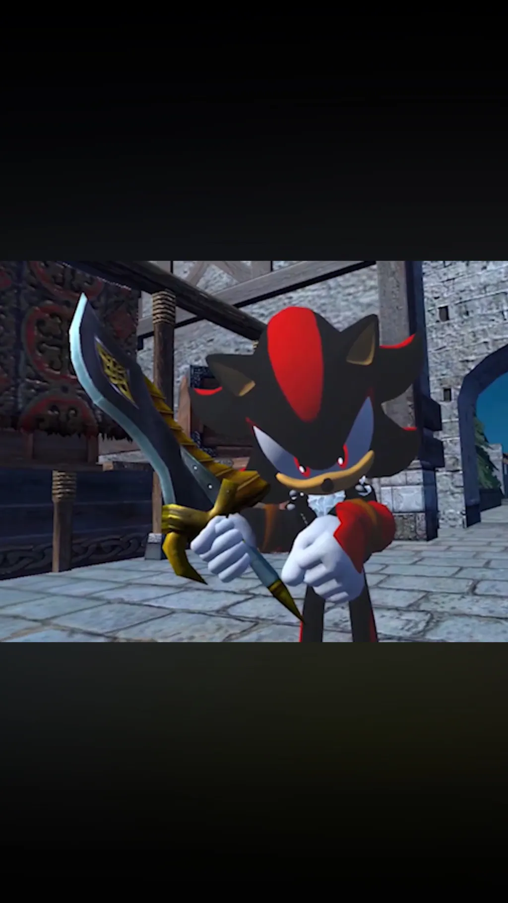 ai character: Assassin shadow  background