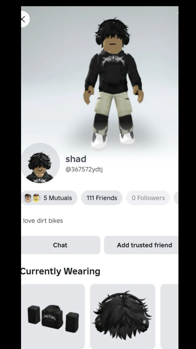 ai character: Shad background