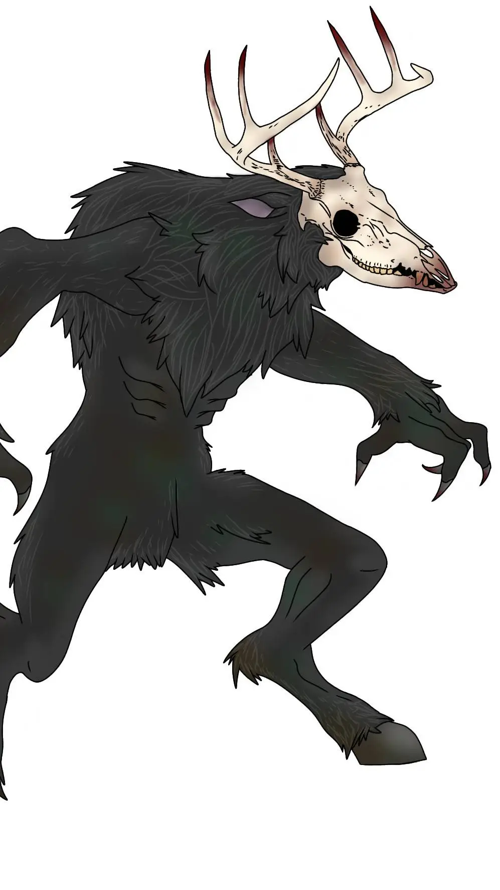 ai character: Wendigo background