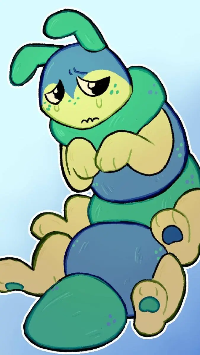 ai character: Squirm DW background