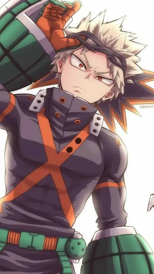 ai character: katsuki bakugo background