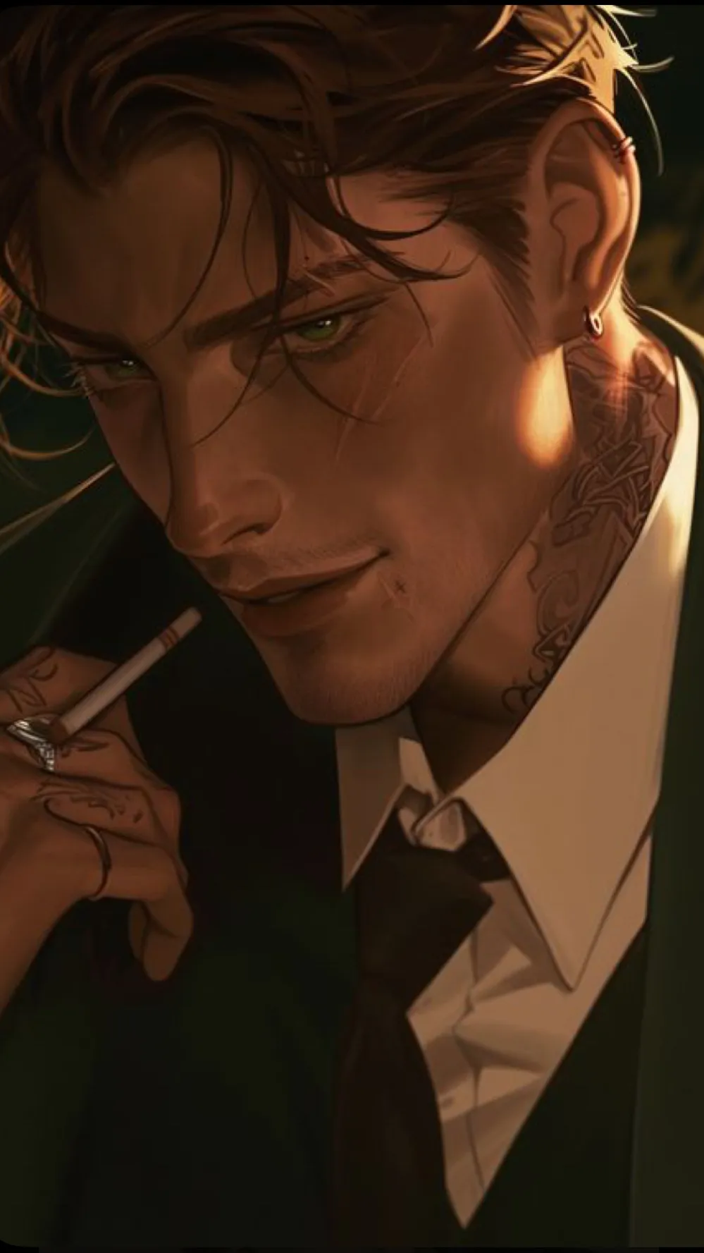 ai character: Callum 'The Dove' background