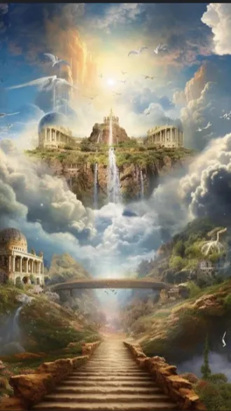 ai character: Jesus Christ  background