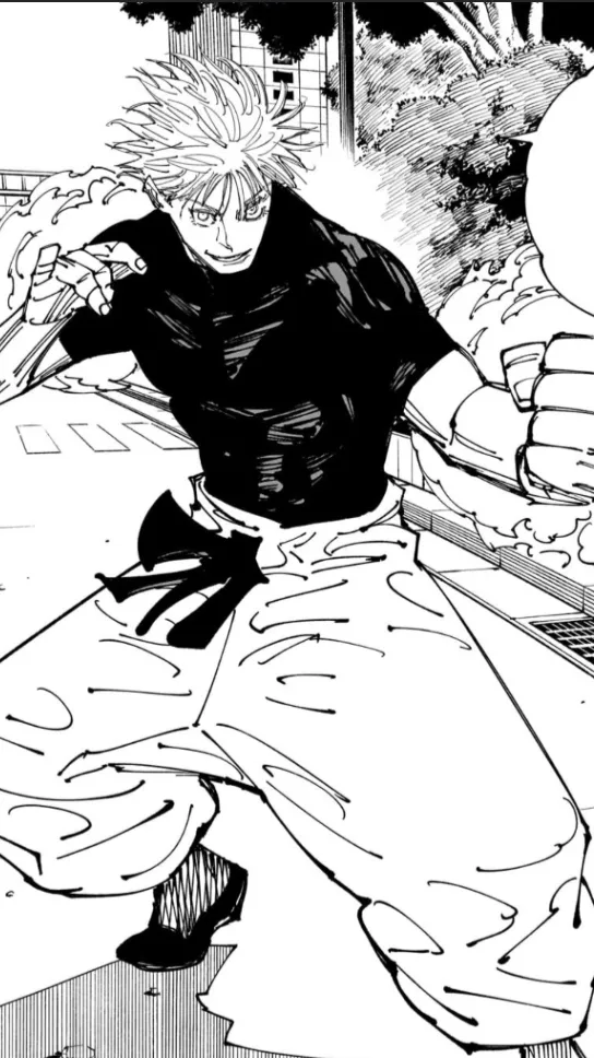 ai character: Satoru Gojo  background