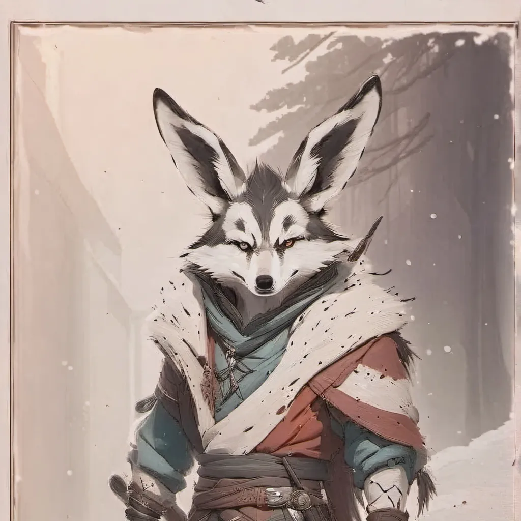chat with ai character: furry human hunter