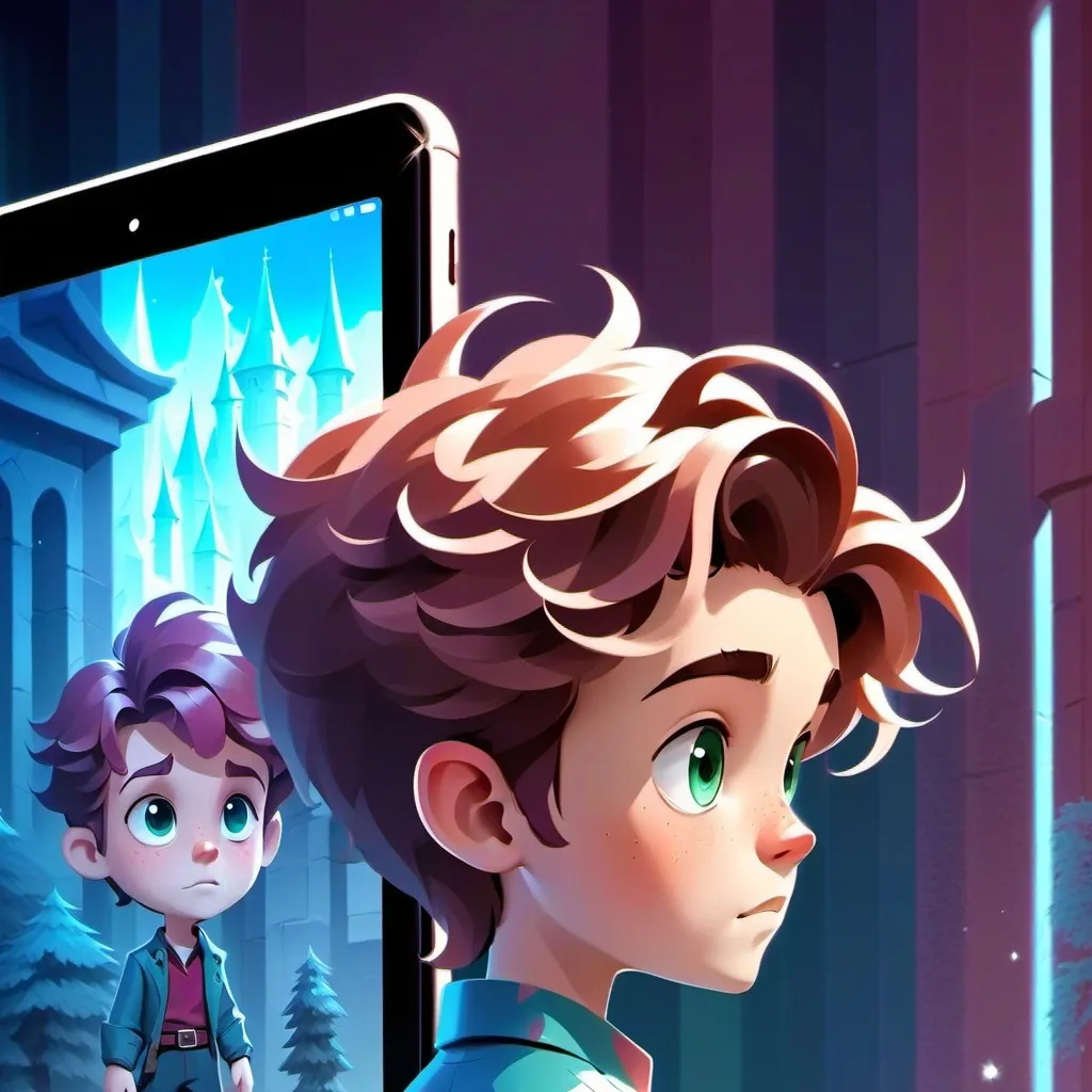 chat with ai character: ipad kid