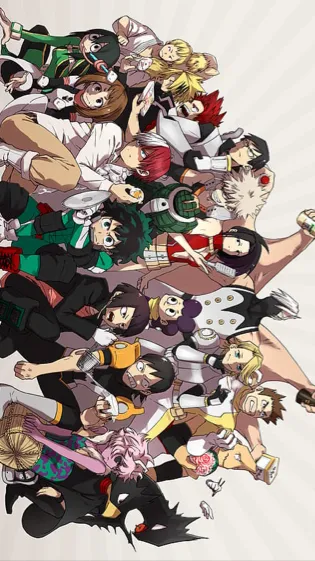 ai character: Mha Dorm Hangout  background