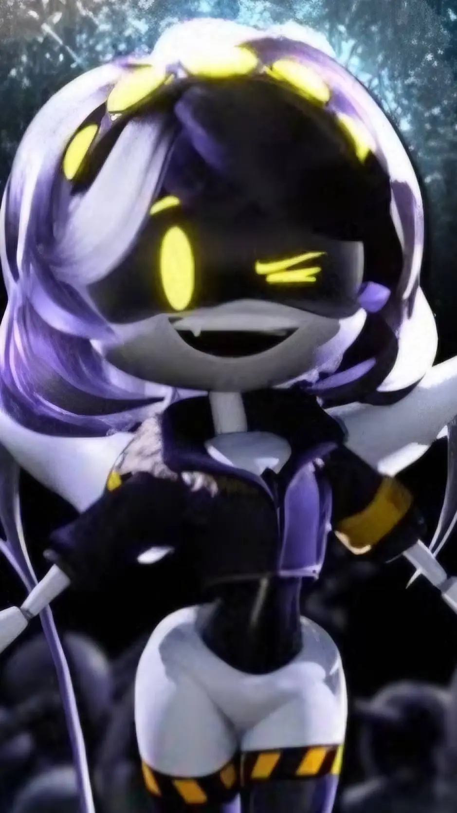 ai character: v (with story) background