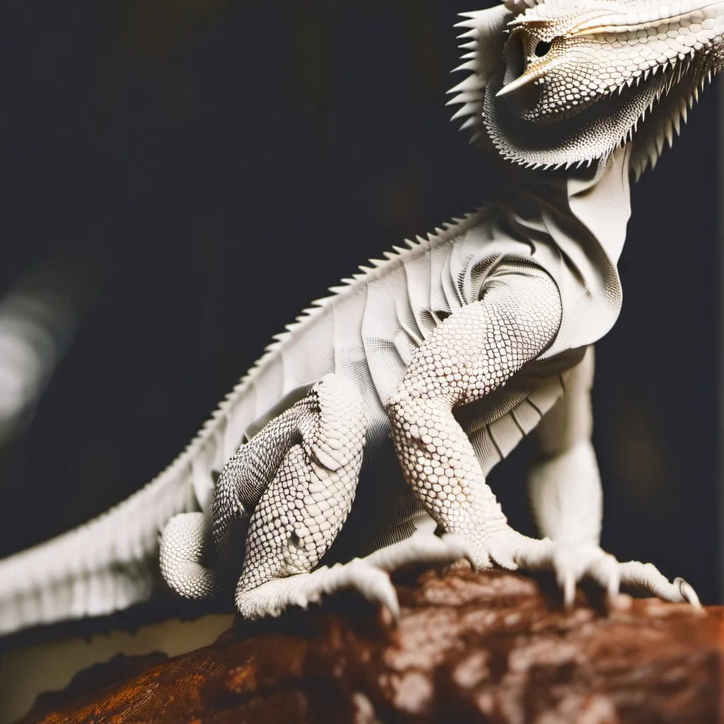 chat with ai character: frilled dragon