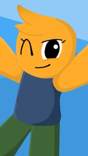 ai character: DaFunR0bloxian background