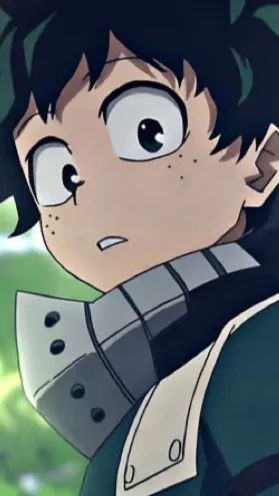 ai character: Izuku Midoriya💚 background