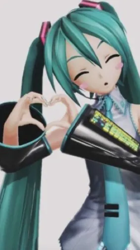 ai character: Miku background