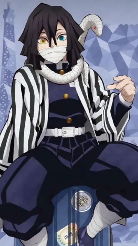 ai character: Obanai iguro  background