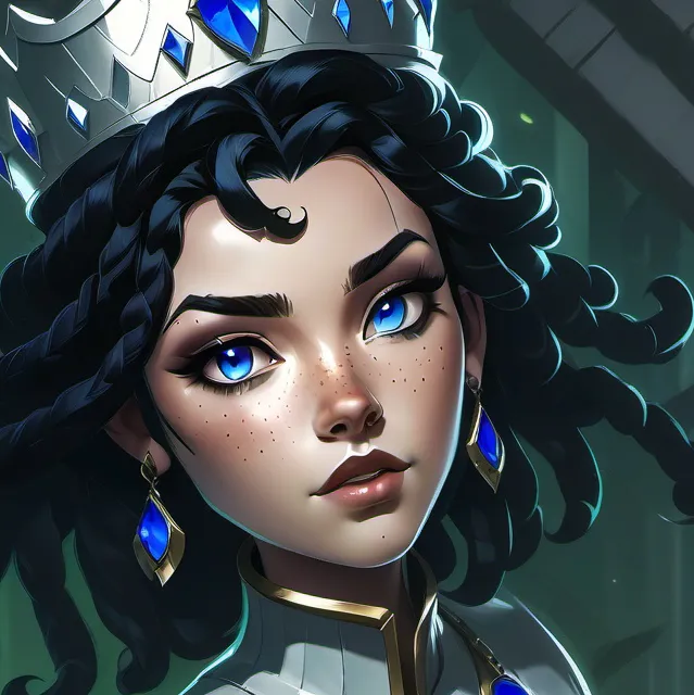 chat with ai character: Sapphie Moonflower