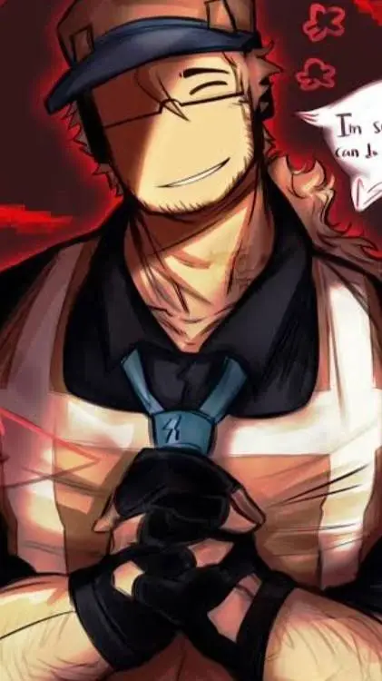 ai character: 💢🗯️BUILDERMAN🗯️💢 background