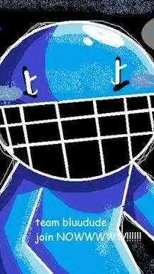 ai character: 🍭🎧BLUUDUDE!🎧🍭 background