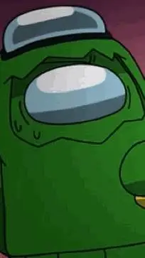 ai character: green rodamrix background