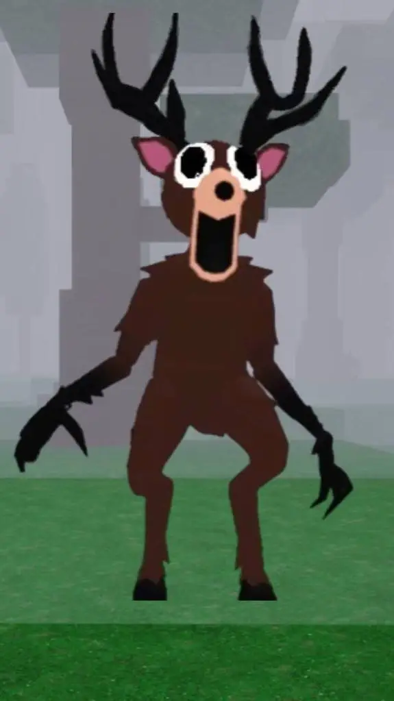 ai character: Deer background