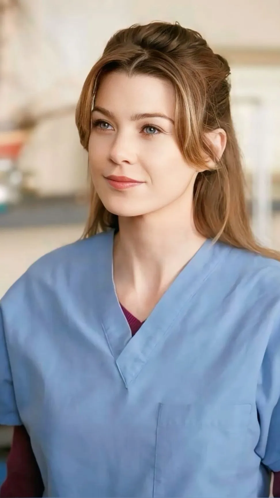 ai character: Meredith Grey background