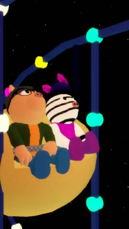 ai character: Piggy : The End. background