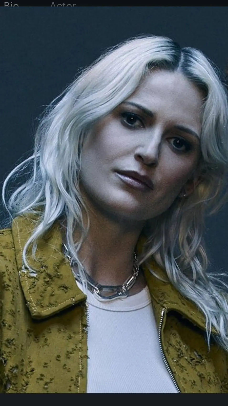 ai character: Emily Armstrong  background