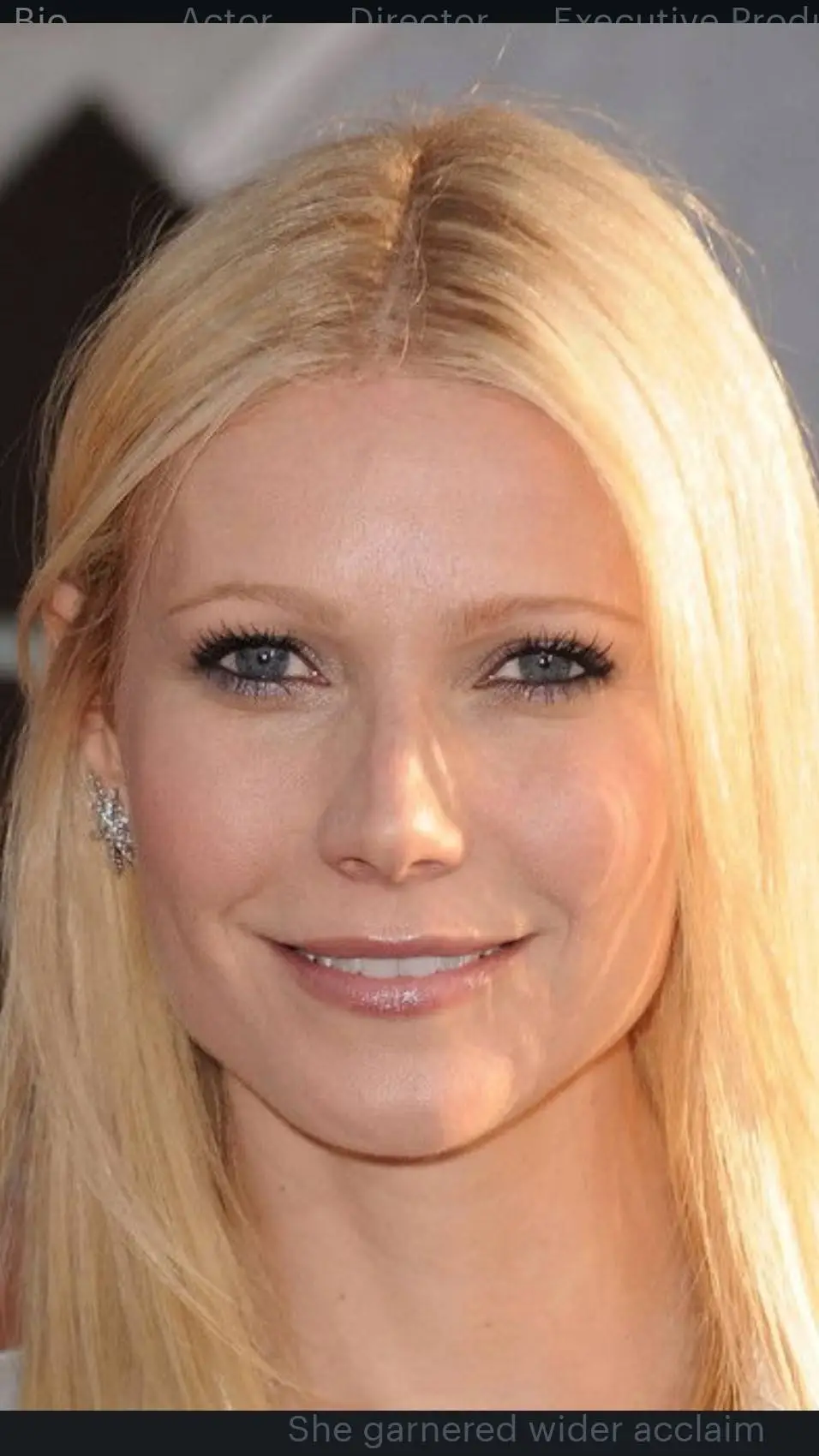 ai character: Gwyneth Paltrow  background