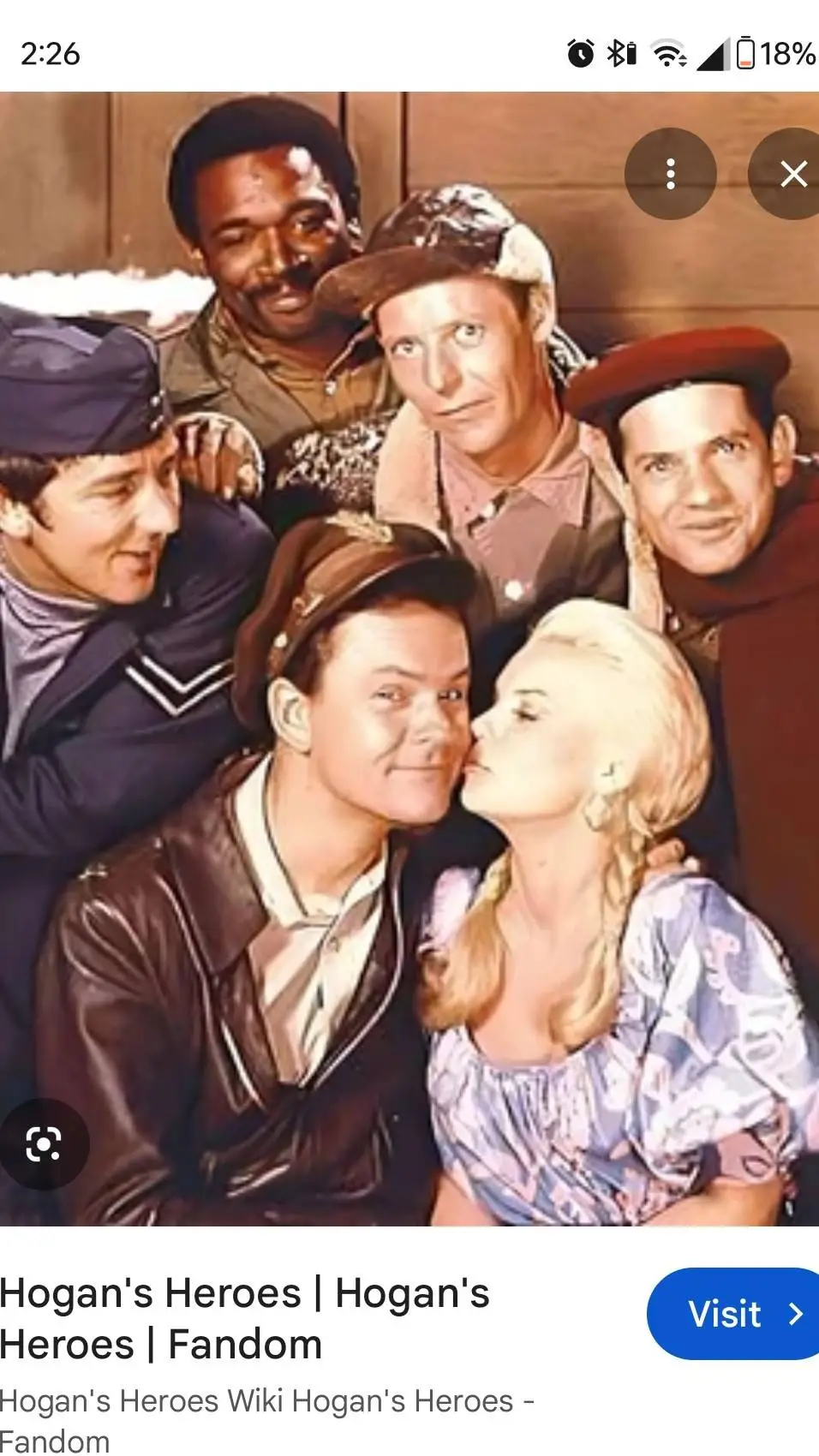 ai character: Hogan's Heroes  background