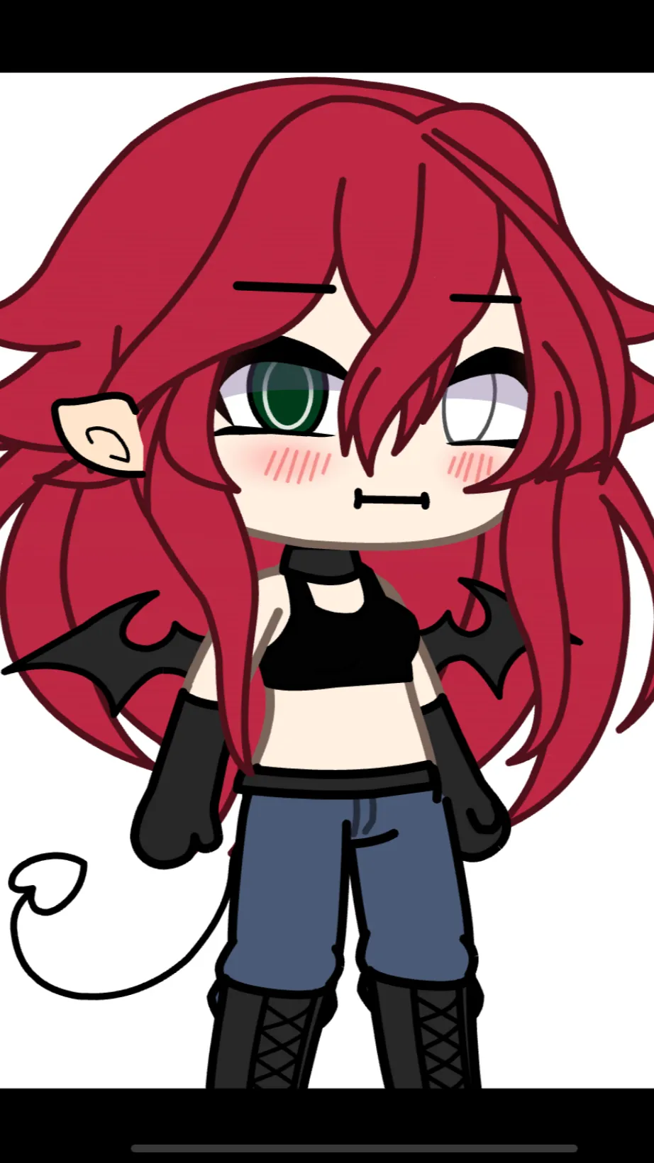 ai character: Ruby x catrina background