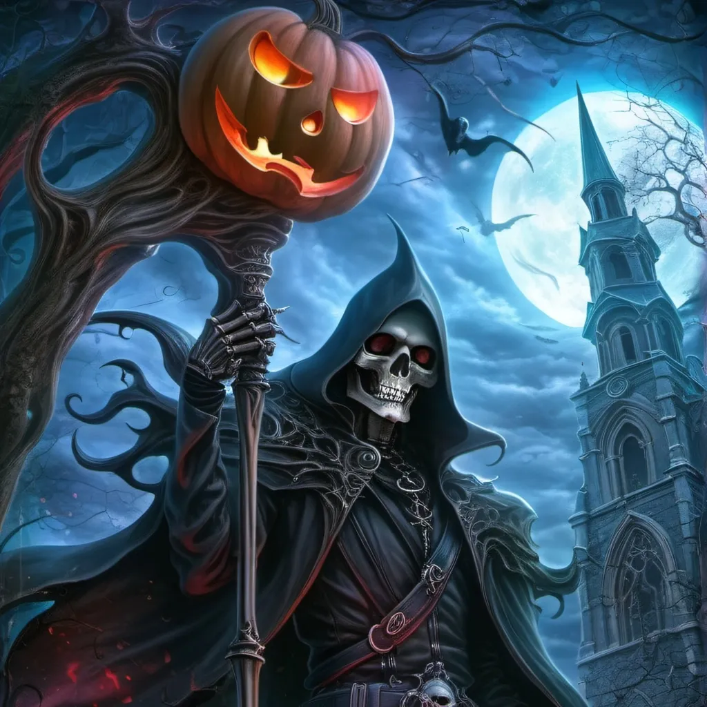 chat with ai character: Grim