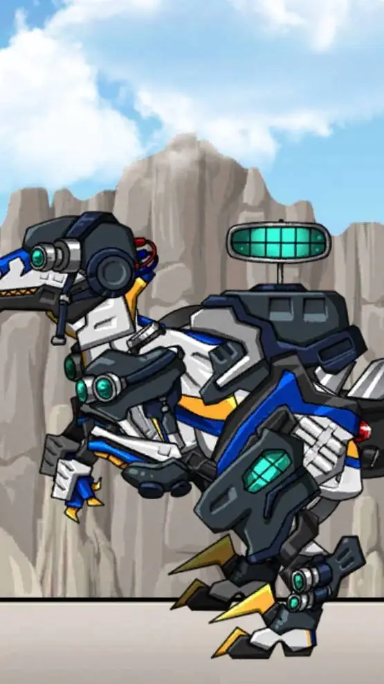 ai character: cop raptor background