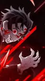 ai character: Kny but YOU DEMON background
