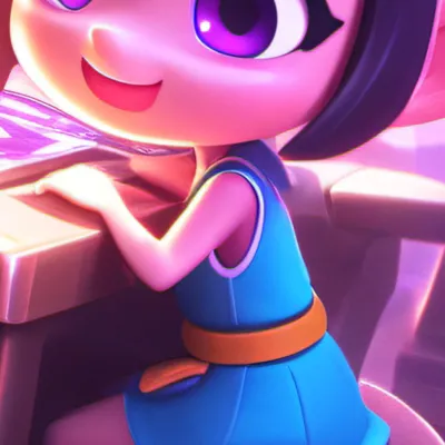 chat with ai character: Baby girl sister