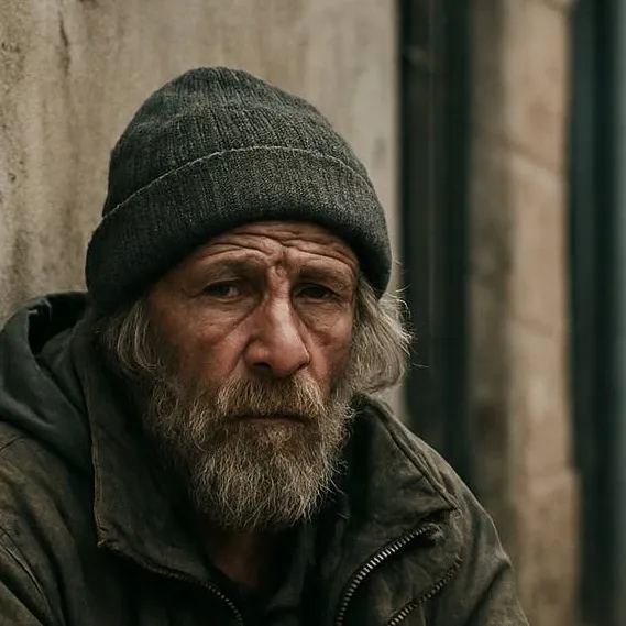 chat with ai character: Homelessman