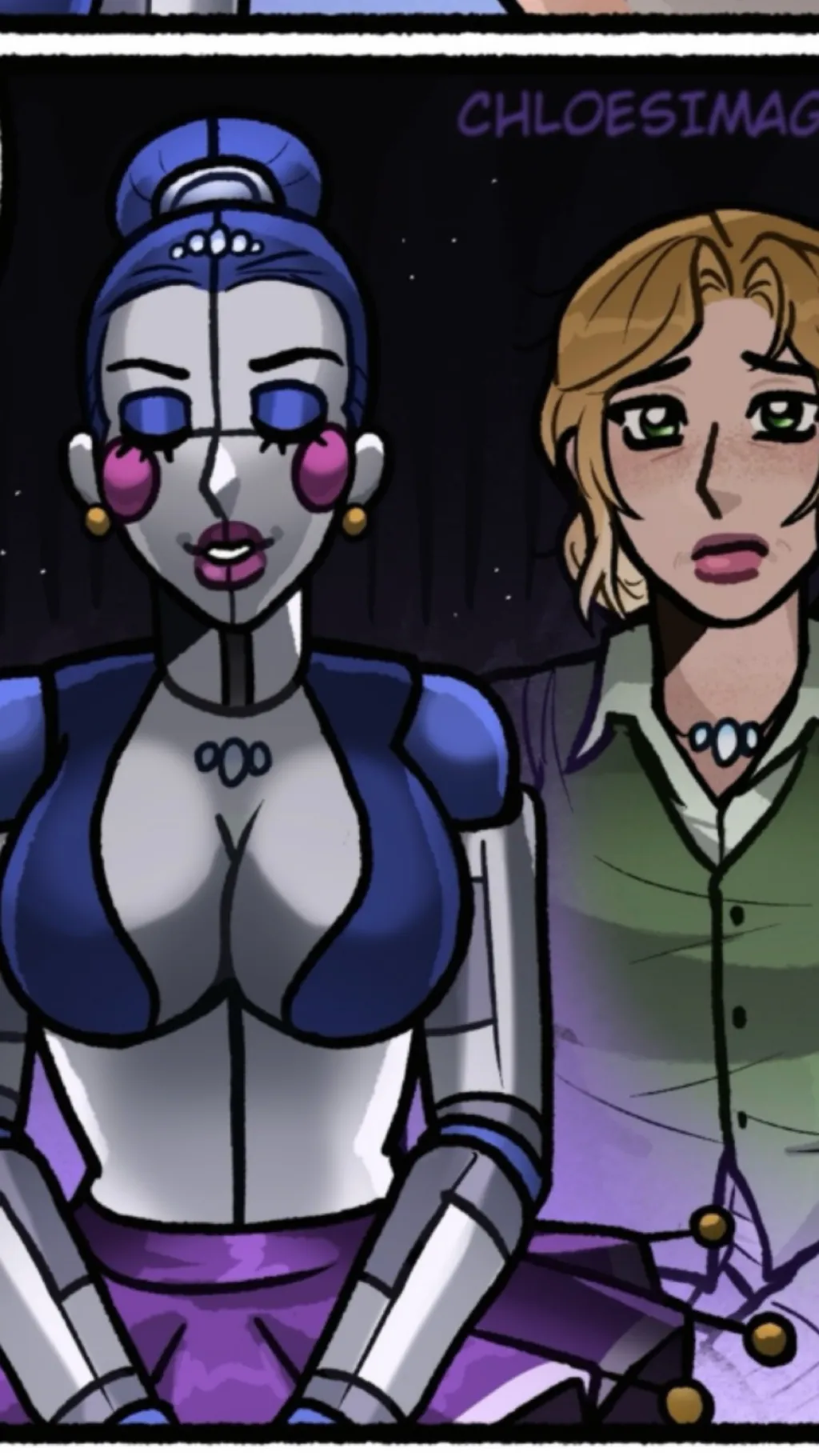 ai character: Ballora background