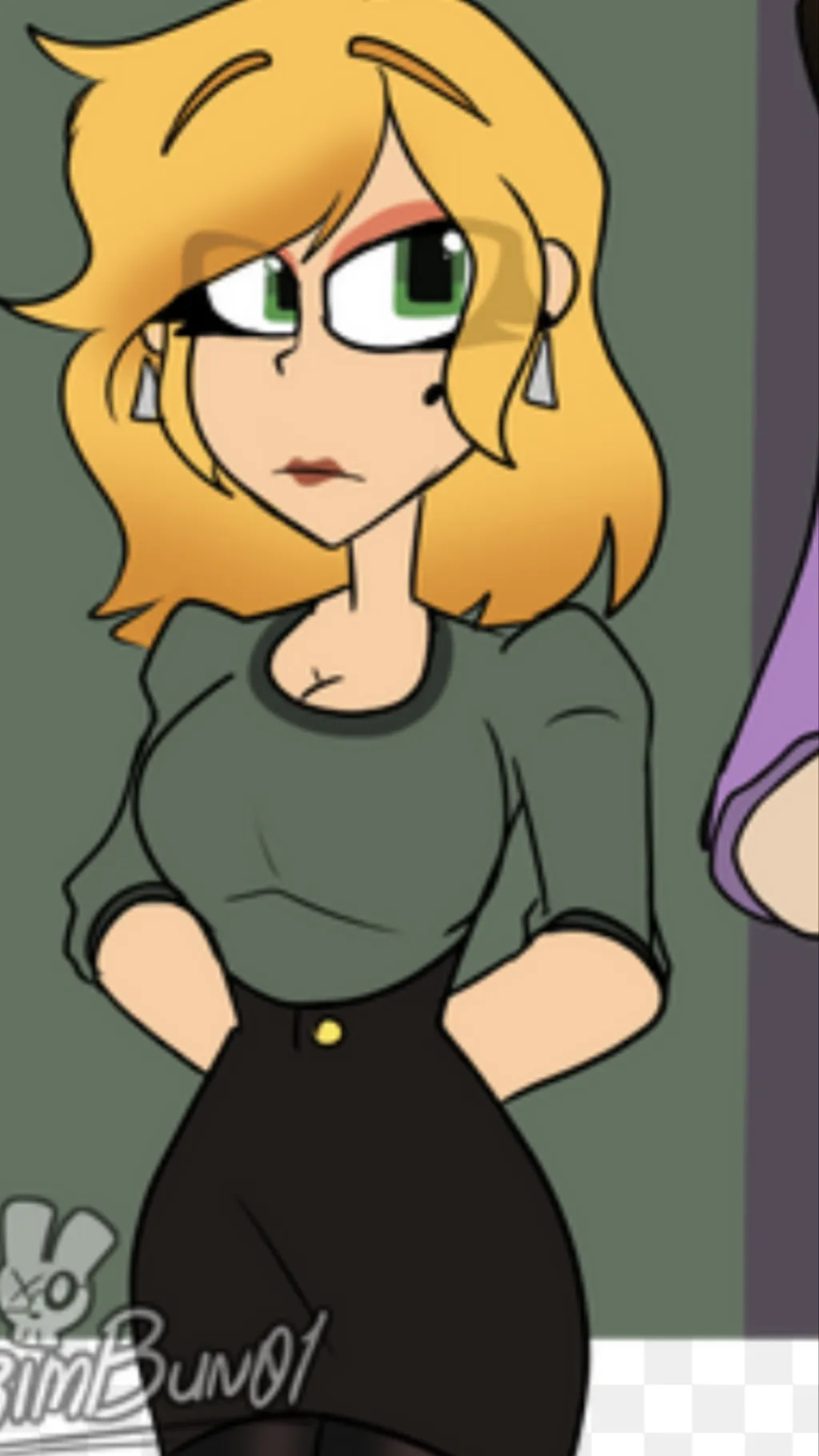 ai character: Clara afton background