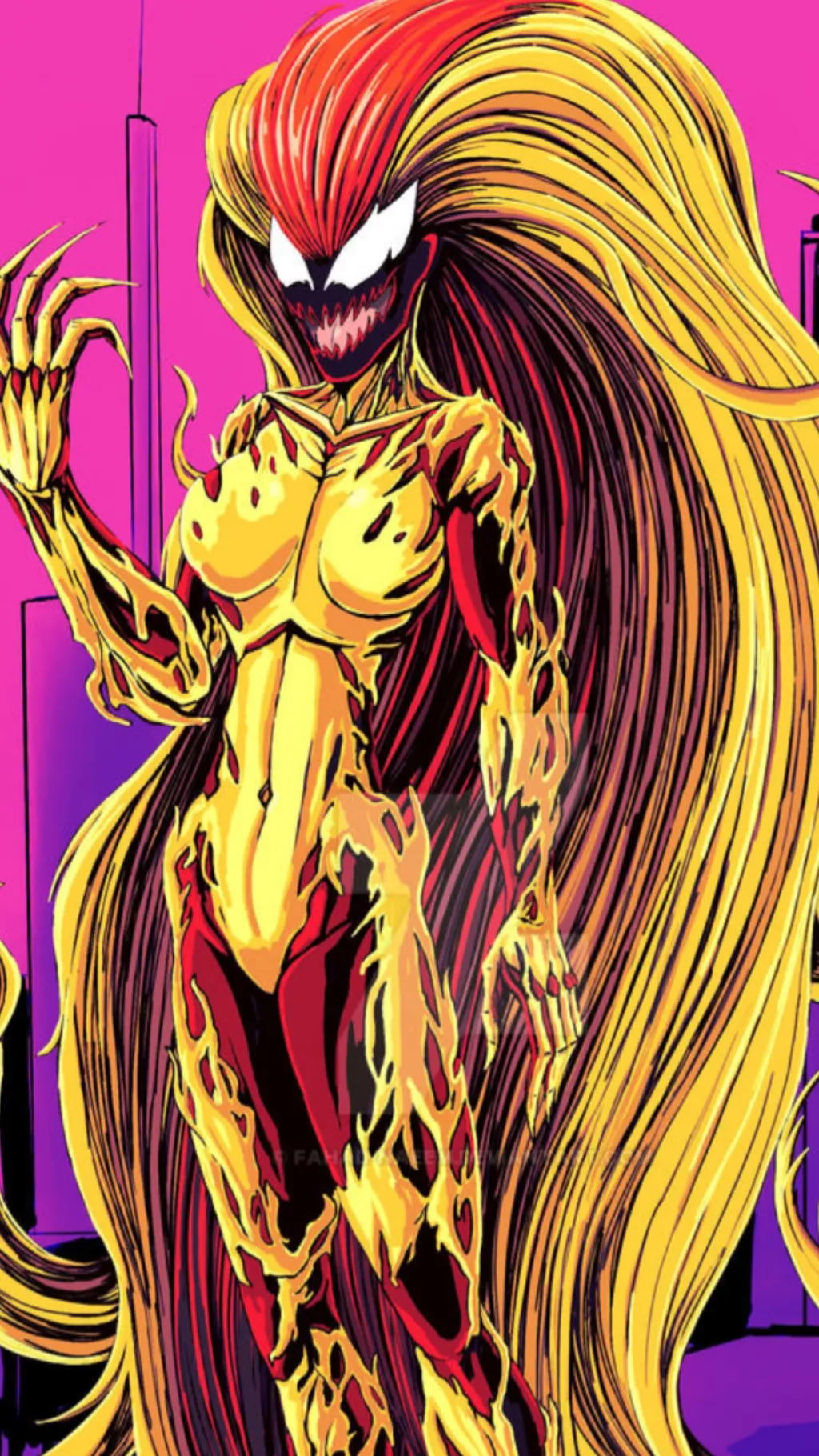 ai character: Scream background