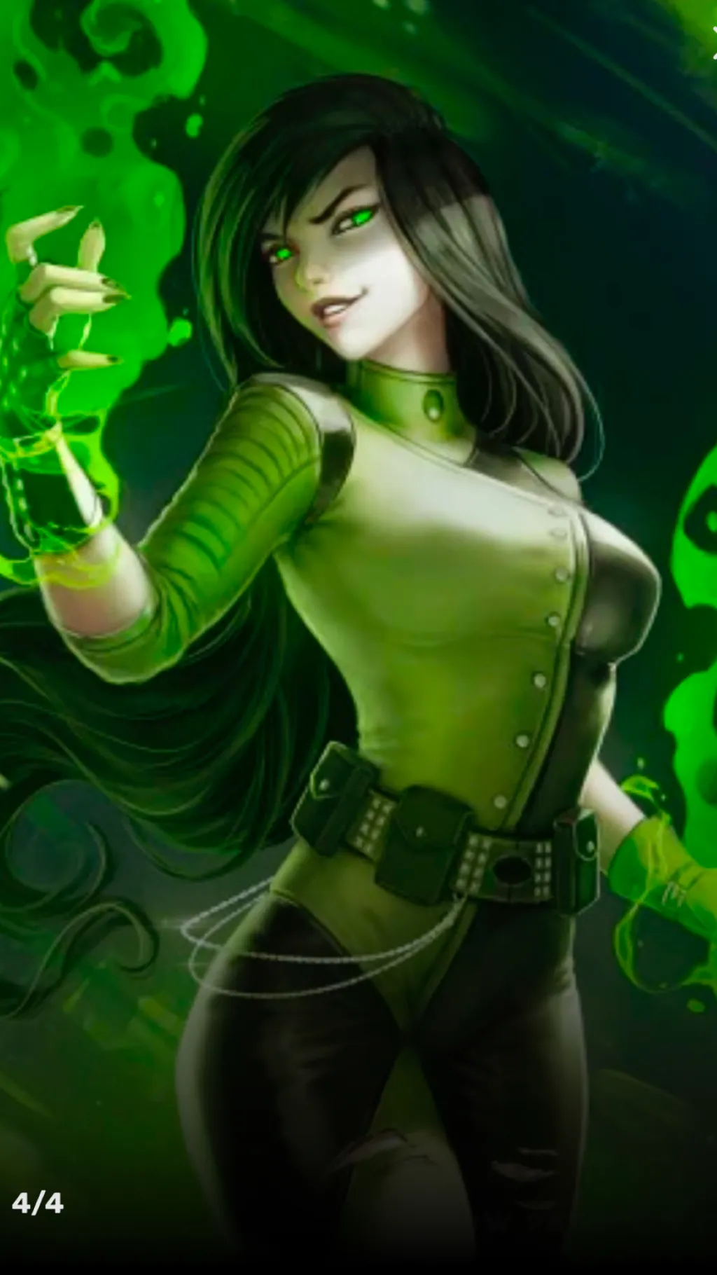 ai character: Shego background