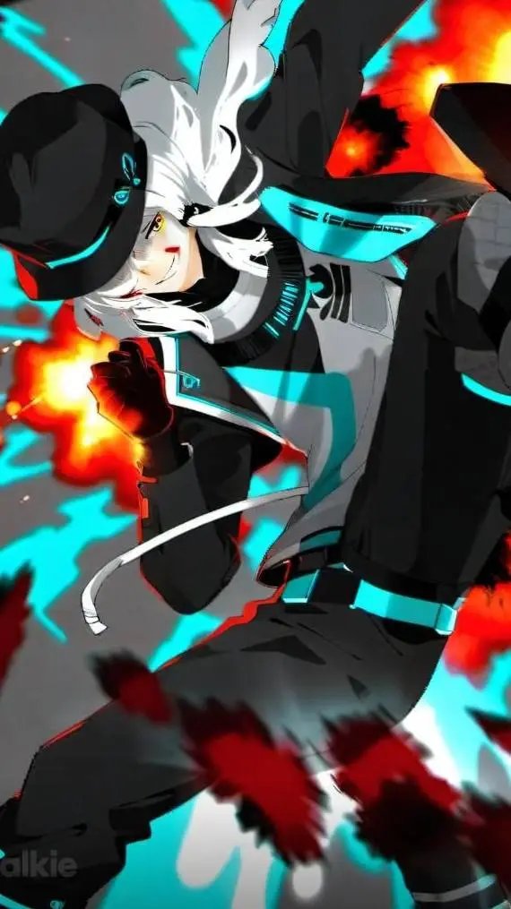 ai character: the battle background