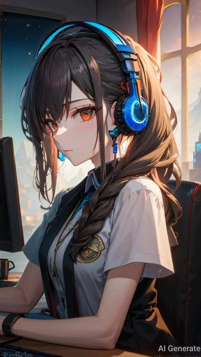 ai character: Alexa  background