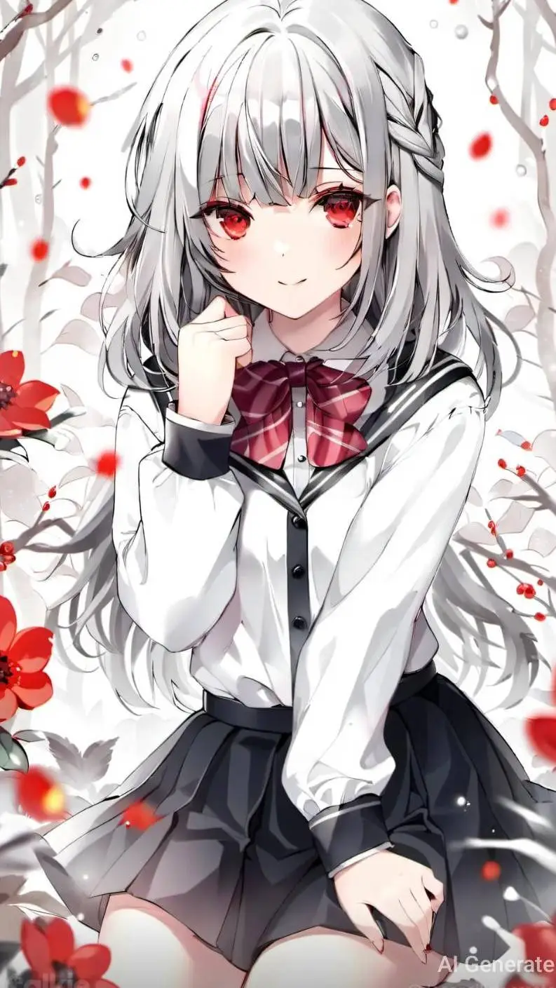 ai character: Coral background