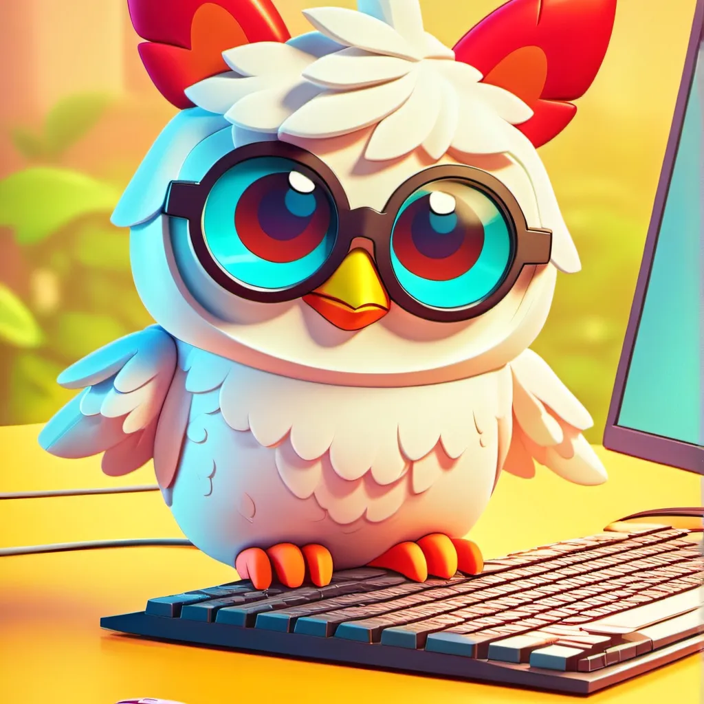 chat with ai character: Furby plays roblox